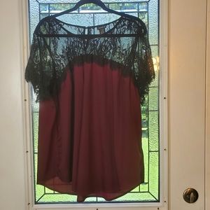 TORRID Lacy Blouse